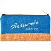 Heather Cork Pencil Cases Blue